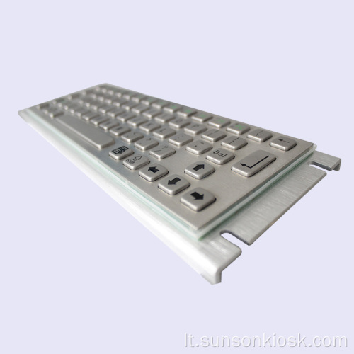 Tvirta „Vandal“ klaviatūra informaciniam kioskui
